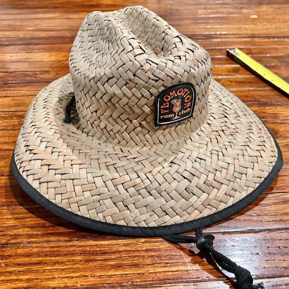 Flomotion Rum Club Party Straw Hat Summer Pool Beach Fun